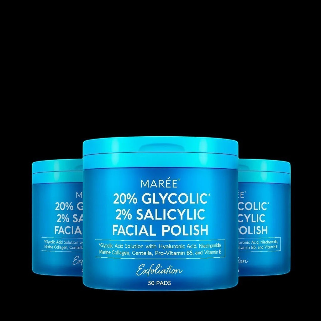Glycolic & Salicylic Acid Peel Pads by Maree