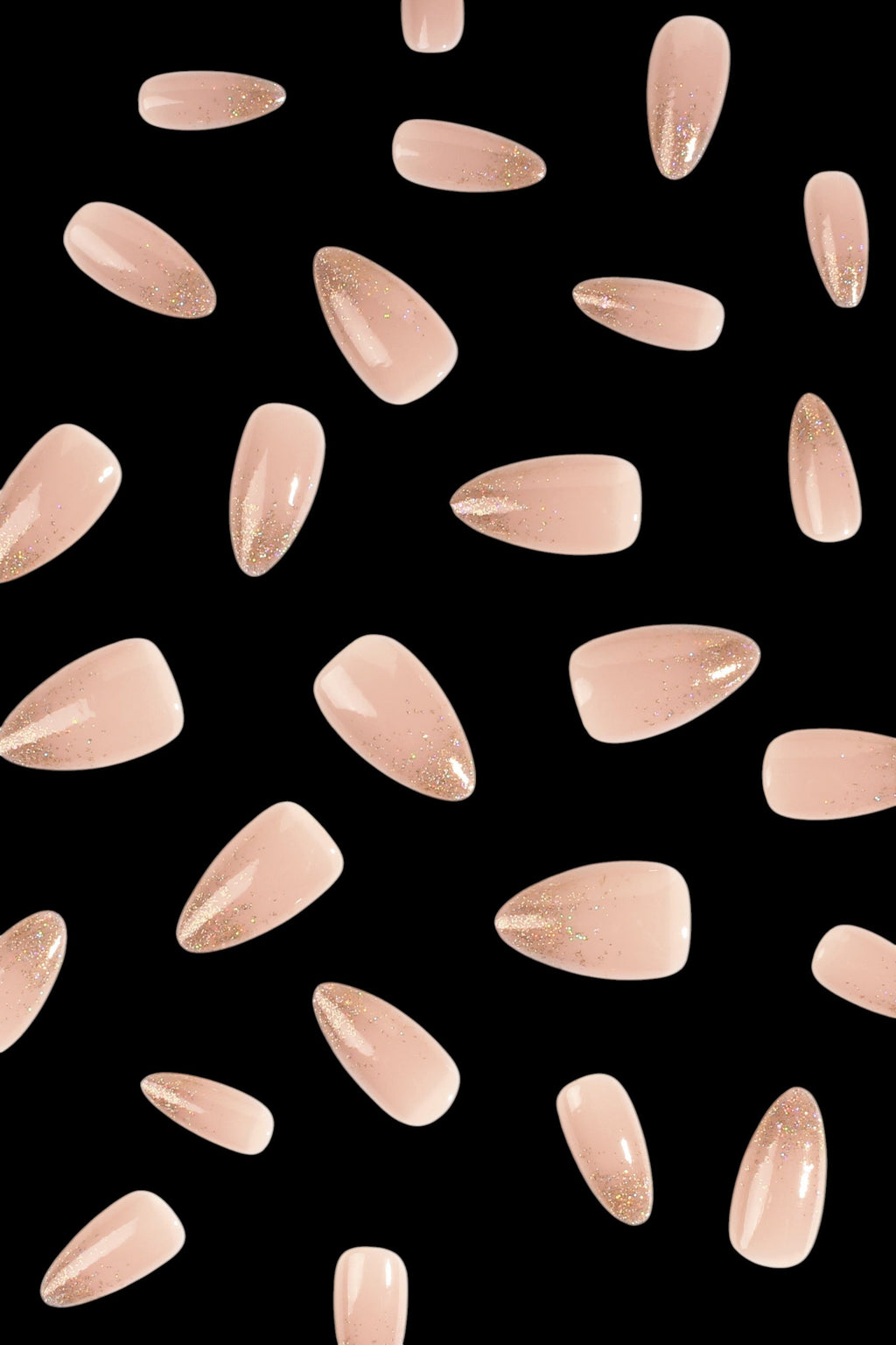 Golden Prosperity | Soft & Durable Press-On Nails by Bonmuz