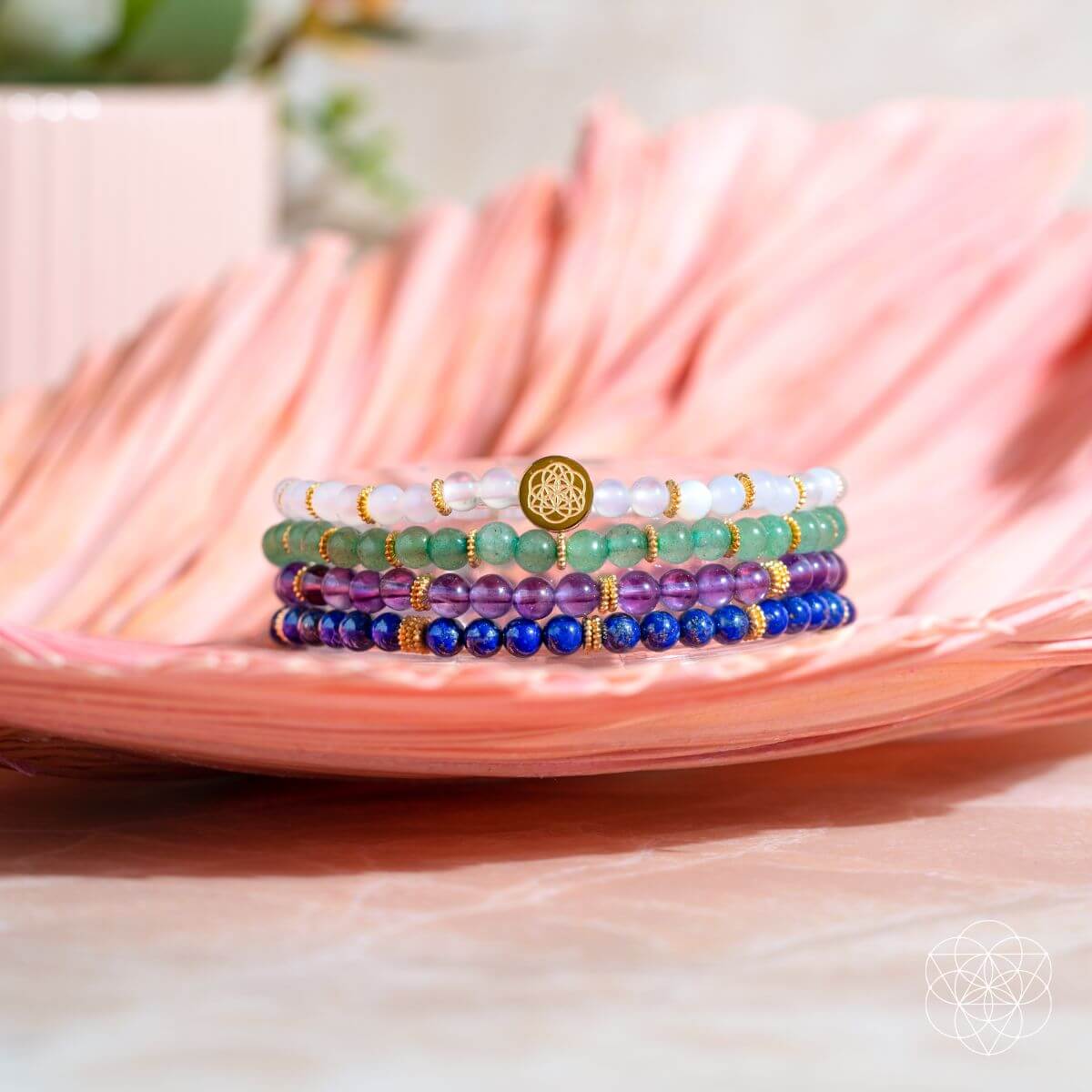 Good Karma Bracelet Set of Luck & Success Pack of 4 by Conscious Items