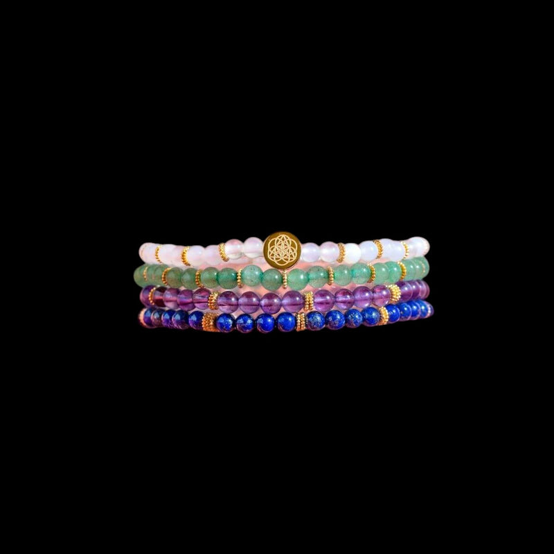 Good Karma Bracelet Set of Luck & Success Pack of 4 by Conscious Items