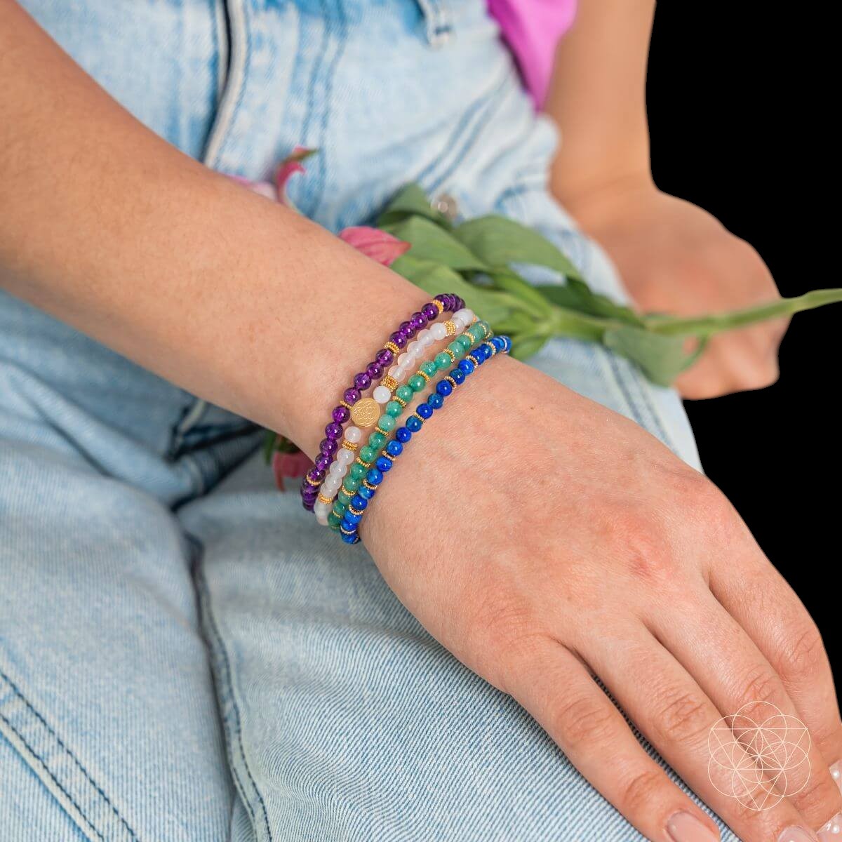 Good Karma Bracelet Set of Luck & Success Pack of 4 by Conscious Items