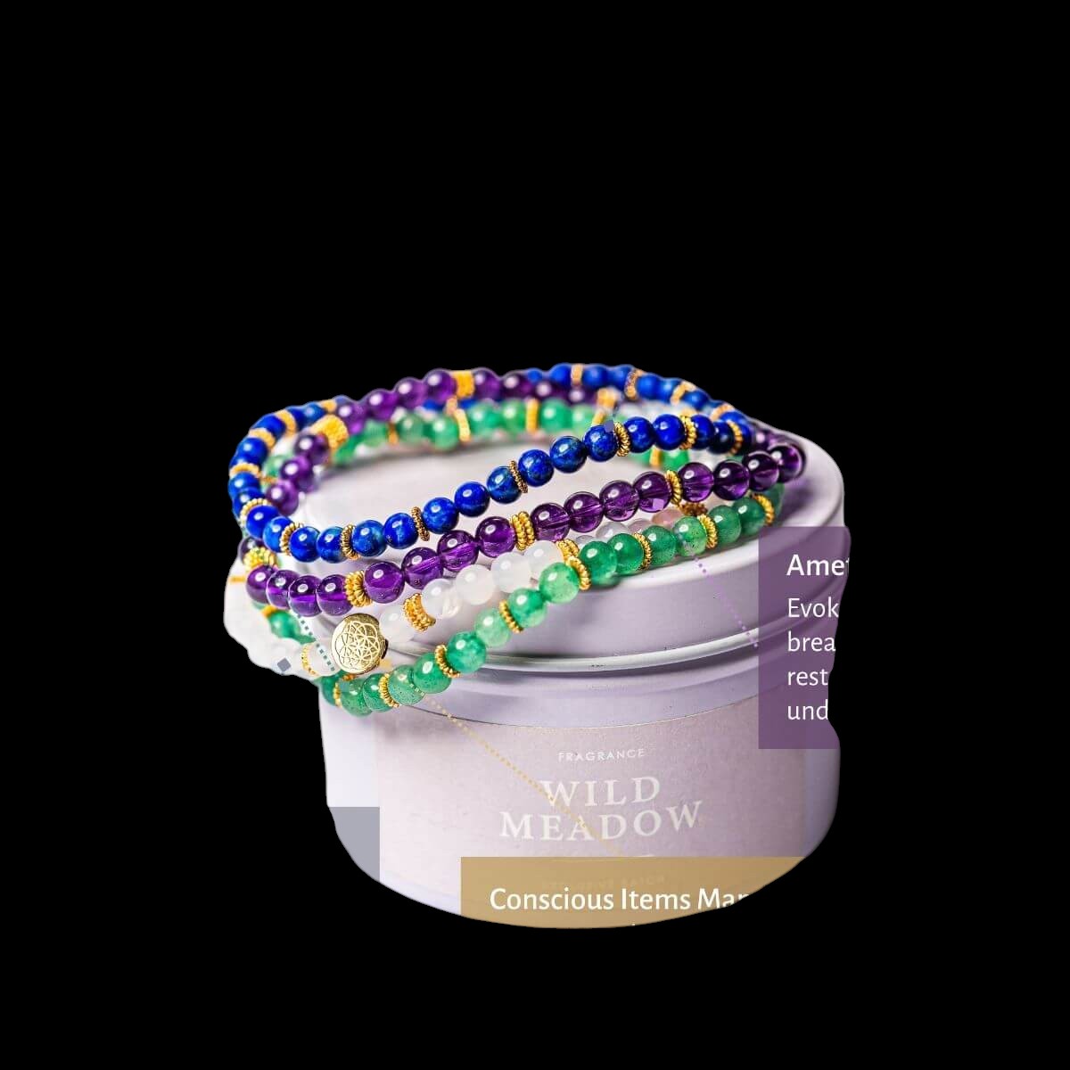 Good Karma Bracelet Set of Luck & Success Pack of 4 by Conscious Items