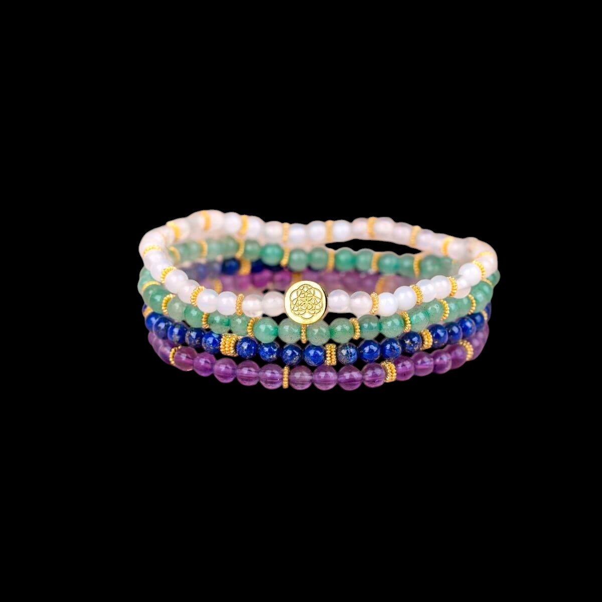 Good Karma Bracelet Set of Luck & Success Pack of 4 by Conscious Items