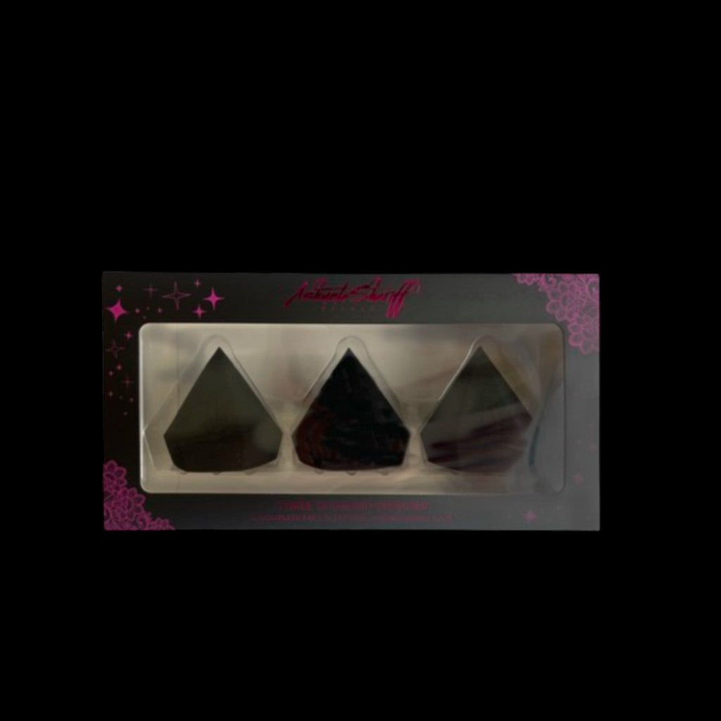 Ashunta Sheriff Beauty Diamond Sponge 3 pc set by Ashunta Sheriff Beauty