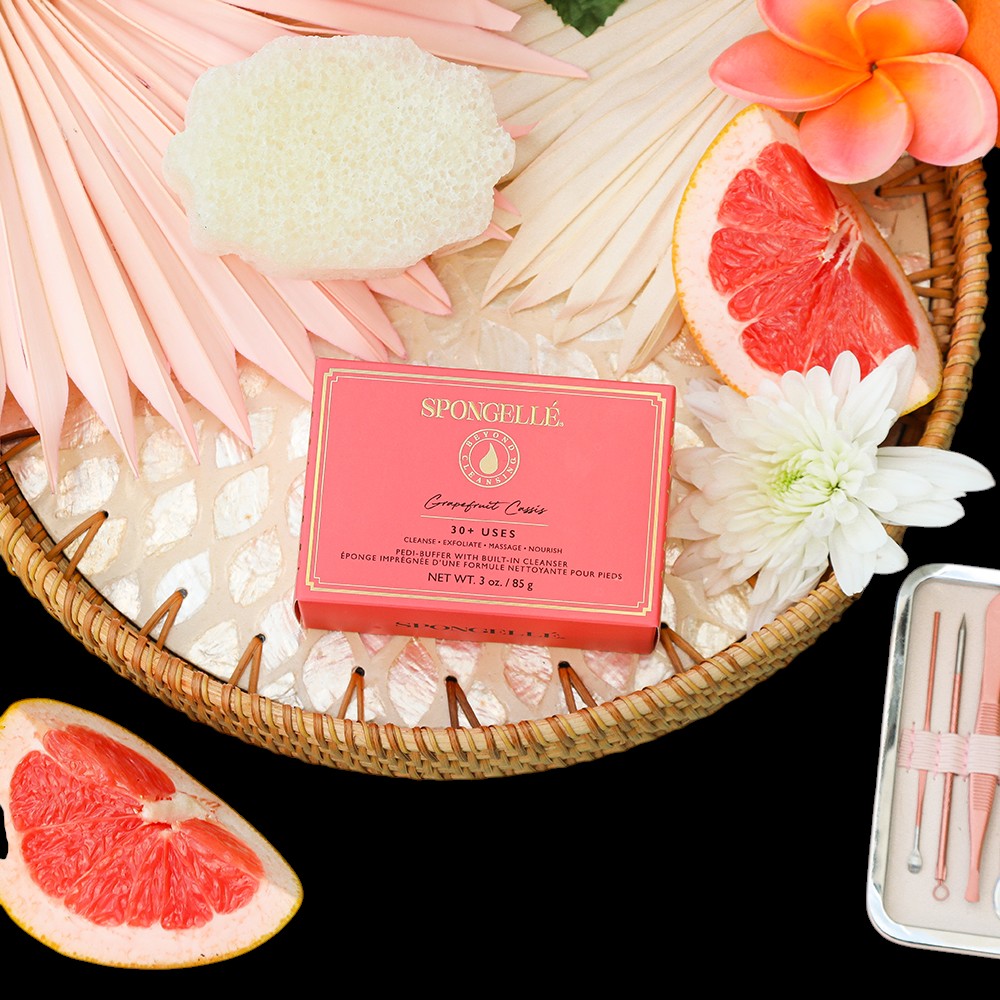 Grapefruit Cassis | Pedi Buffer by Spongellé