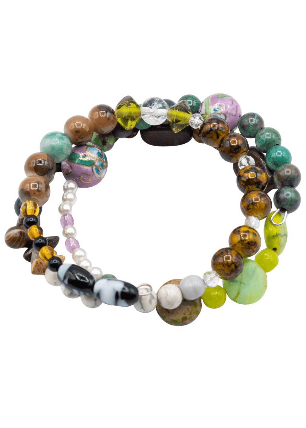 Handmade Beaded Wrap Bracelets