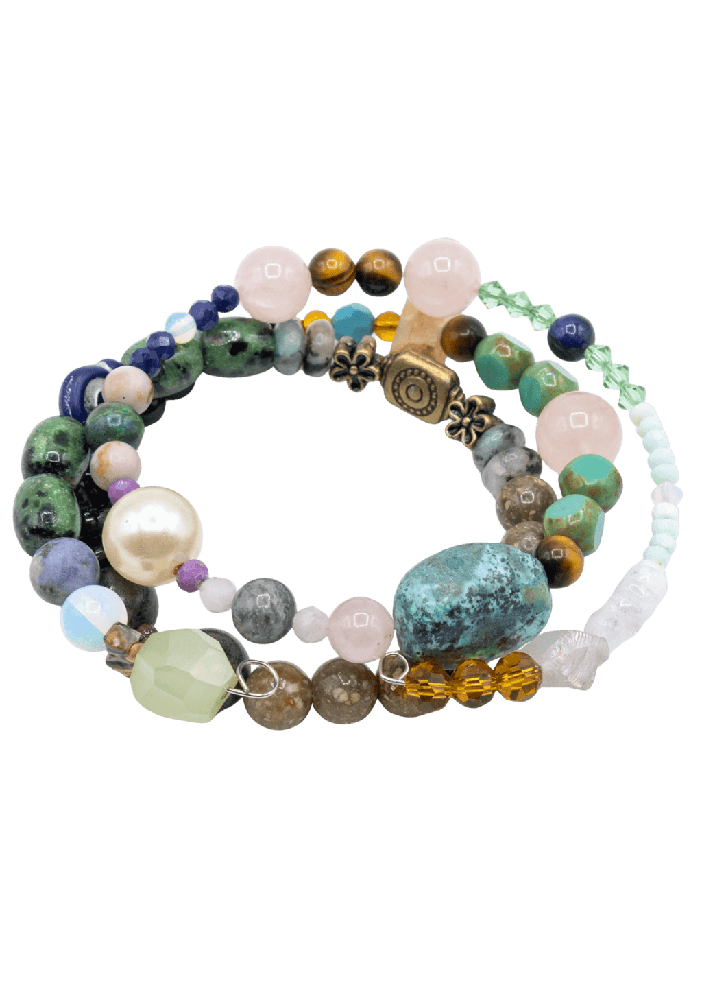 Handmade Beaded Wrap Bracelets