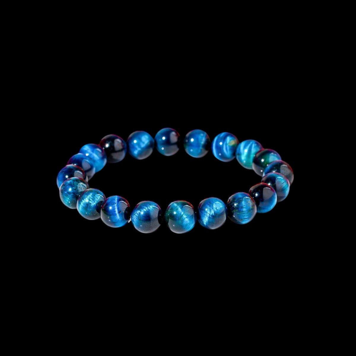 Hawk’s Focus – Royal Blue Tiger’s Eye Bracelet by Conscious Items
