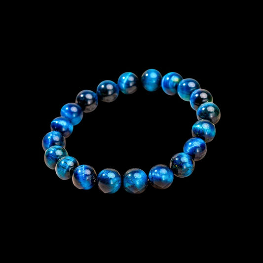 Hawk’s Focus – Royal Blue Tiger’s Eye Bracelet - AetherLux.Shop