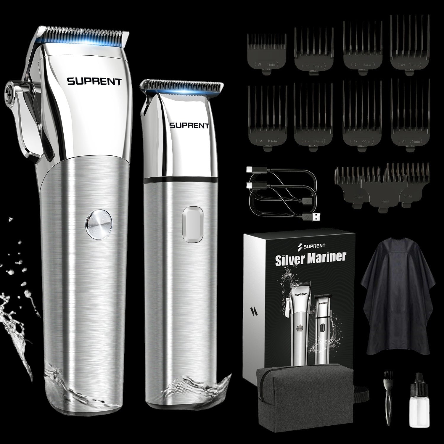 The Silver Mariner Clipper and Trimmer Set-Supplier-specific by SUPRENT US