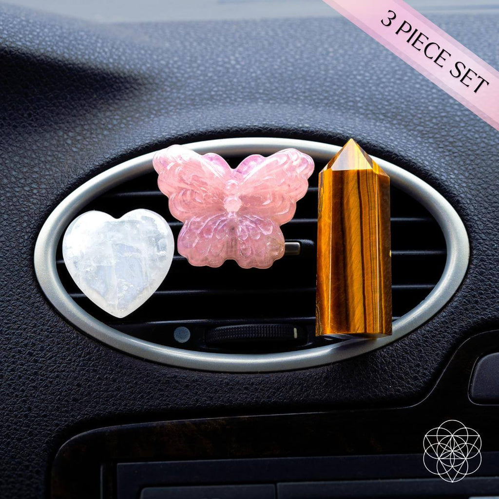 Healing Butterfly – Crystal Car Kit of Safety by Conscious Items