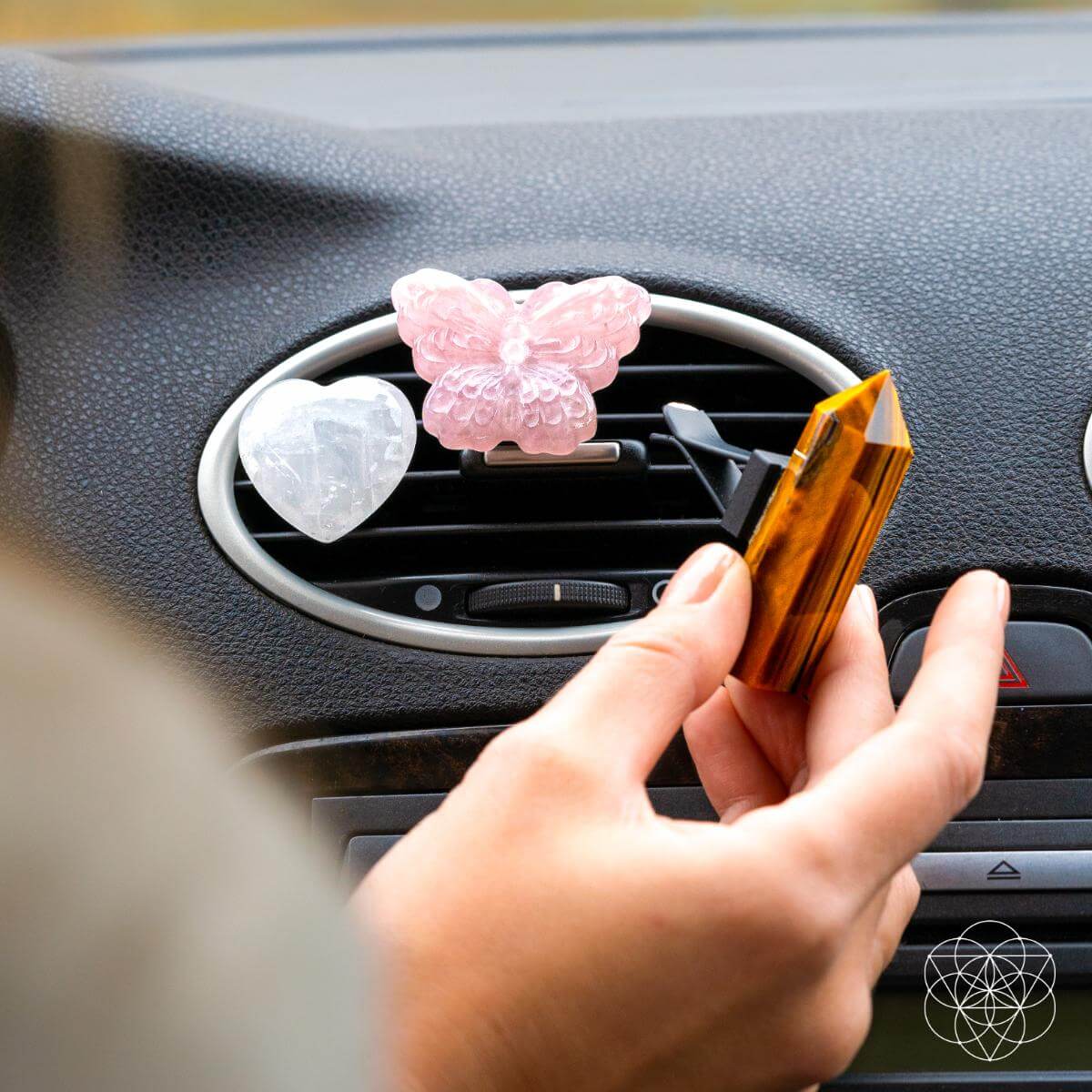 Healing Butterfly – Crystal Car Kit of Safety by Conscious Items