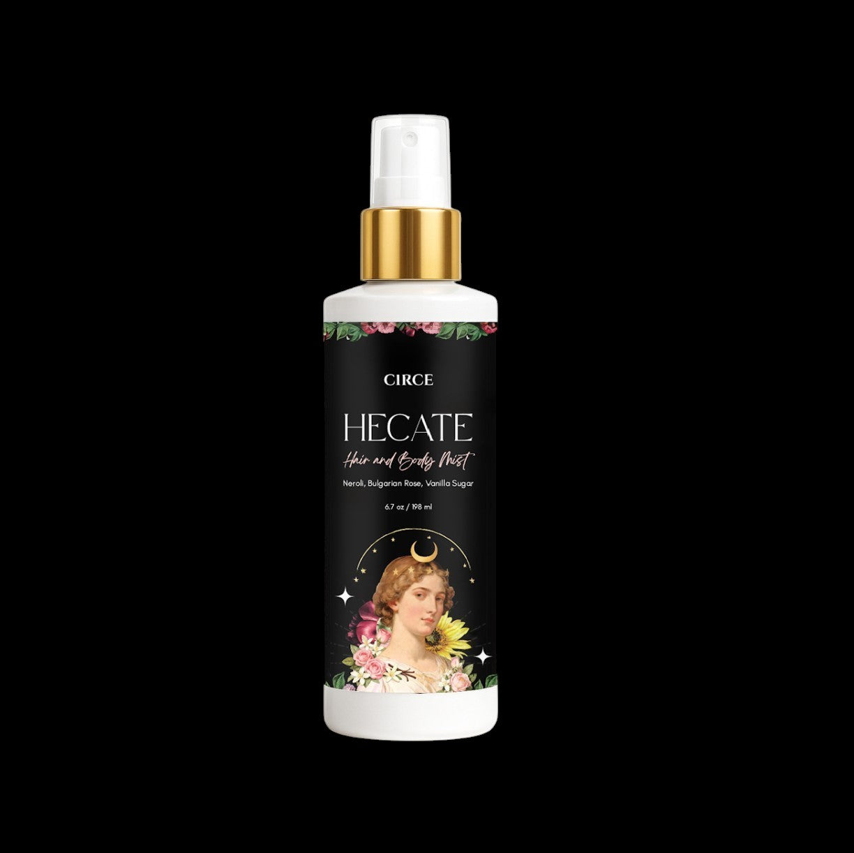 Hecate Hair & Body Mist – Neroli, Bulgarian Rose & Vanilla Sugar | 6.7 oz by Circe Boutique