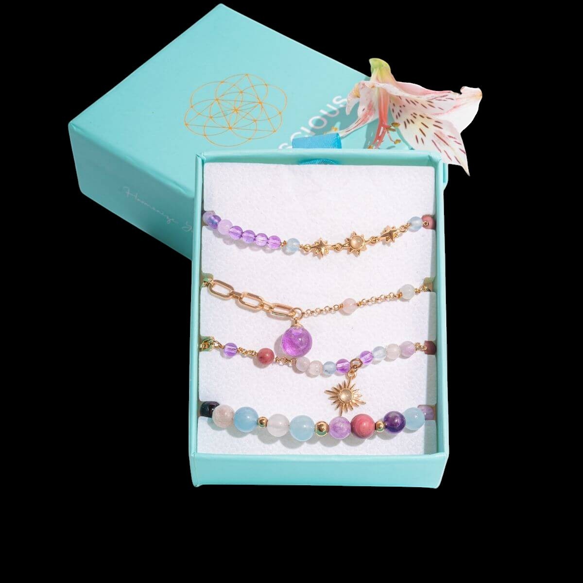 Holistic Healing - The Ultimate Bracelet Stack by Conscious Items