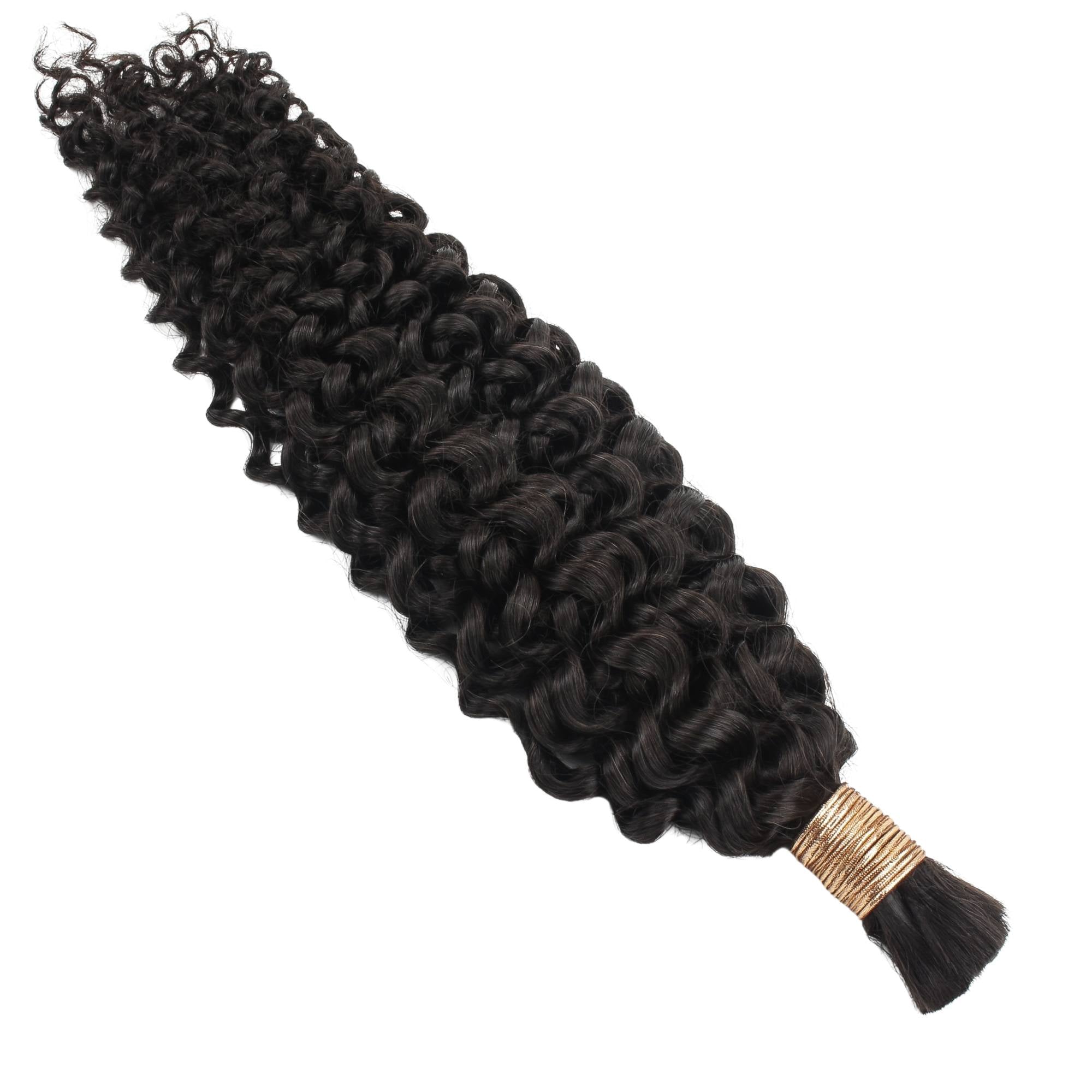 Water Wave Bulk 100% Human Braiding Hair by Private Label