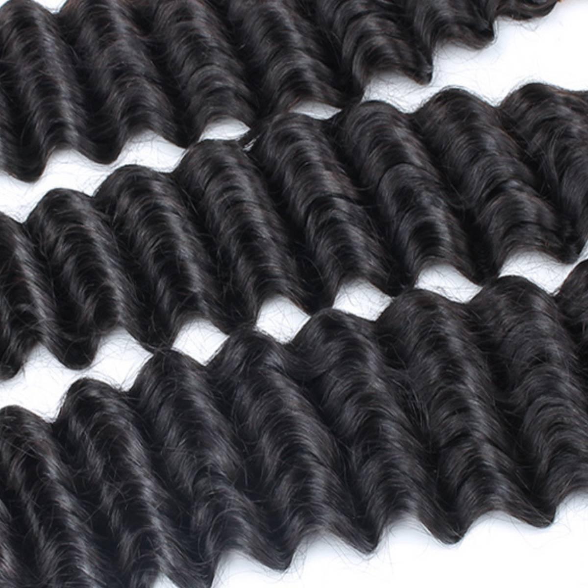 Deep Wave 100% Human Hair Bundles by Private Label