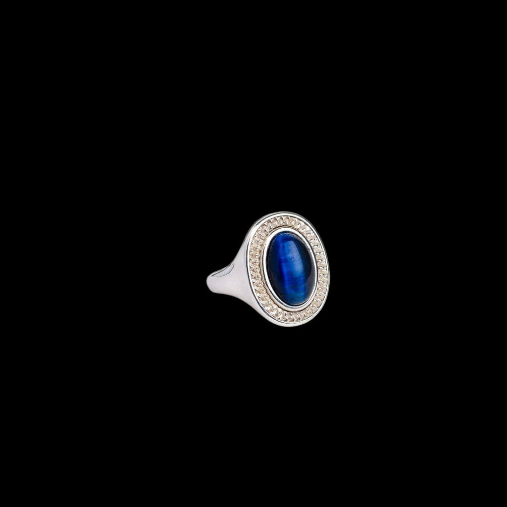I Am Fearless: Dragon’s Eye Silver Ring of Protection by Conscious Items