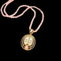 I Am Love - 333 Pink Opal Silver Necklace of True Love by Conscious Items