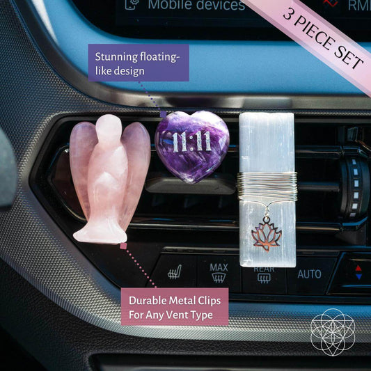 I Am Very Lucky - 11:11 Blessed Car Crystal Kit - AetherLux.Shop