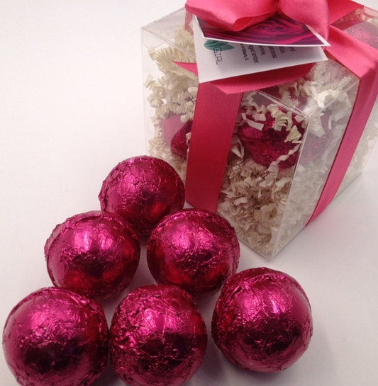 Luxury Bath Bomb GIFT SET with 6 (six) 2.25 oz bath bombs, (select from drop down menu Fragrances G thru P)