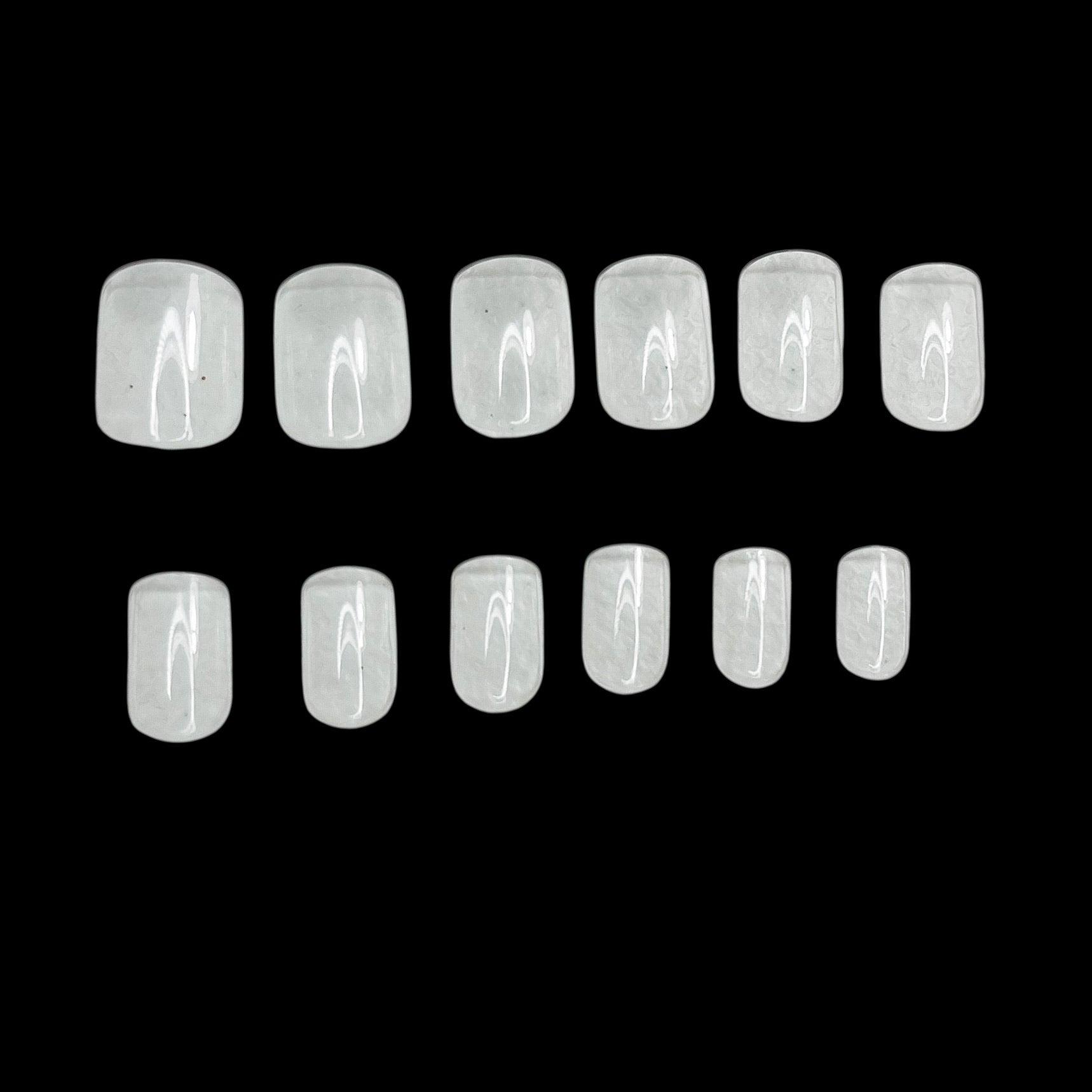 Short Square Quick Gel Tips (xxs shape) - 720pc by Painted Desert