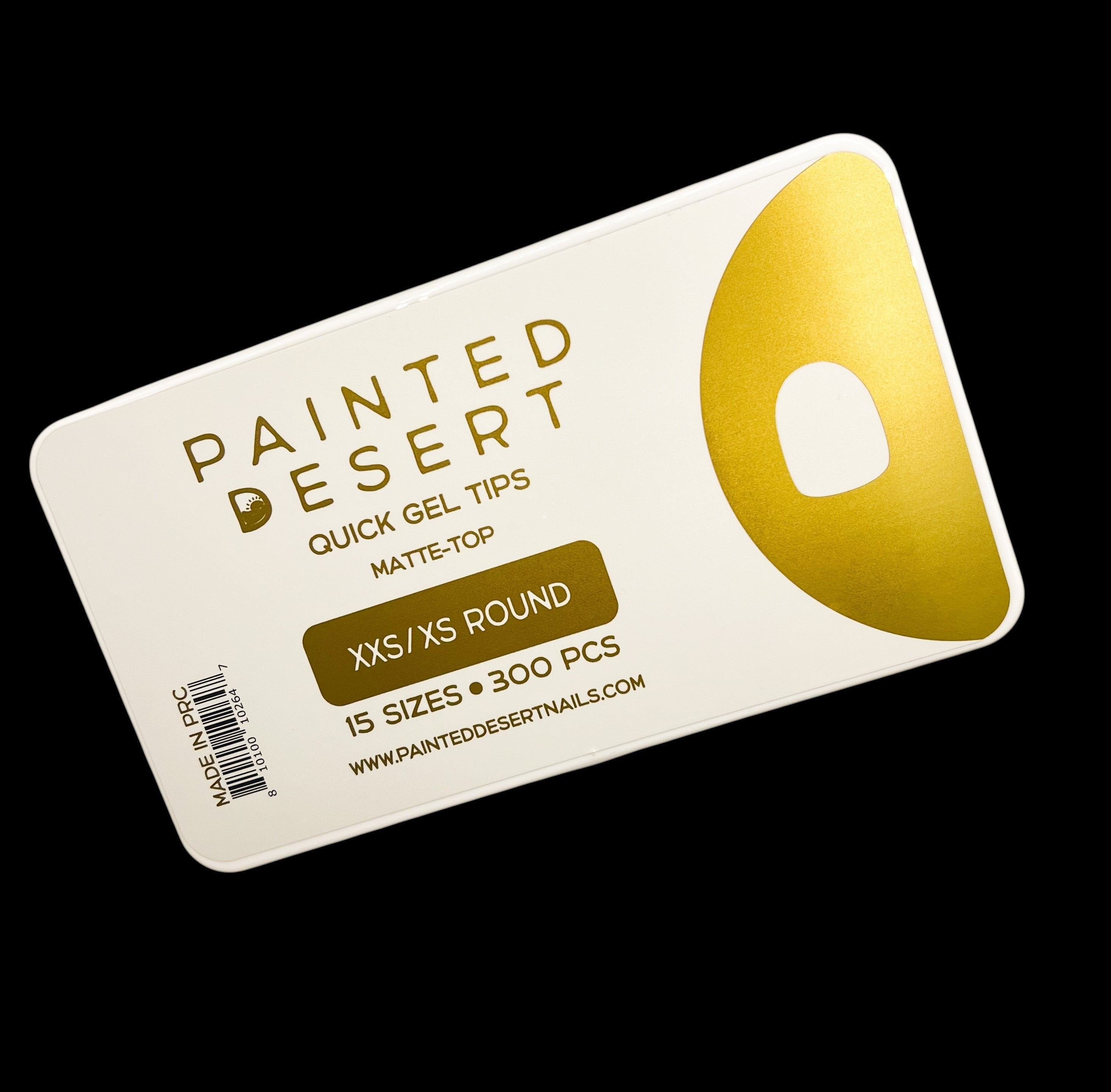 XXS / XS Round Quick Gel Tips - 300 pc Box by Painted Desert
