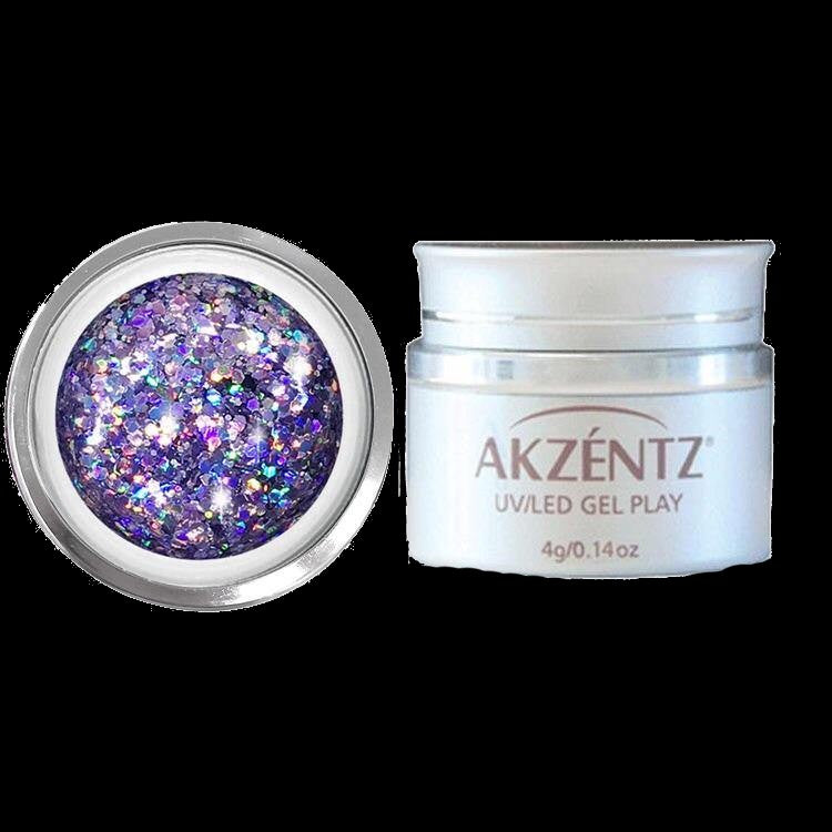 Akzentz Gel Play - Glitter Crush Purple by kvadrat store