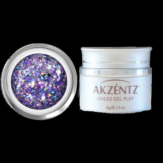 Akzentz Gel Play - Glitter Crush Purple by kvadrat store