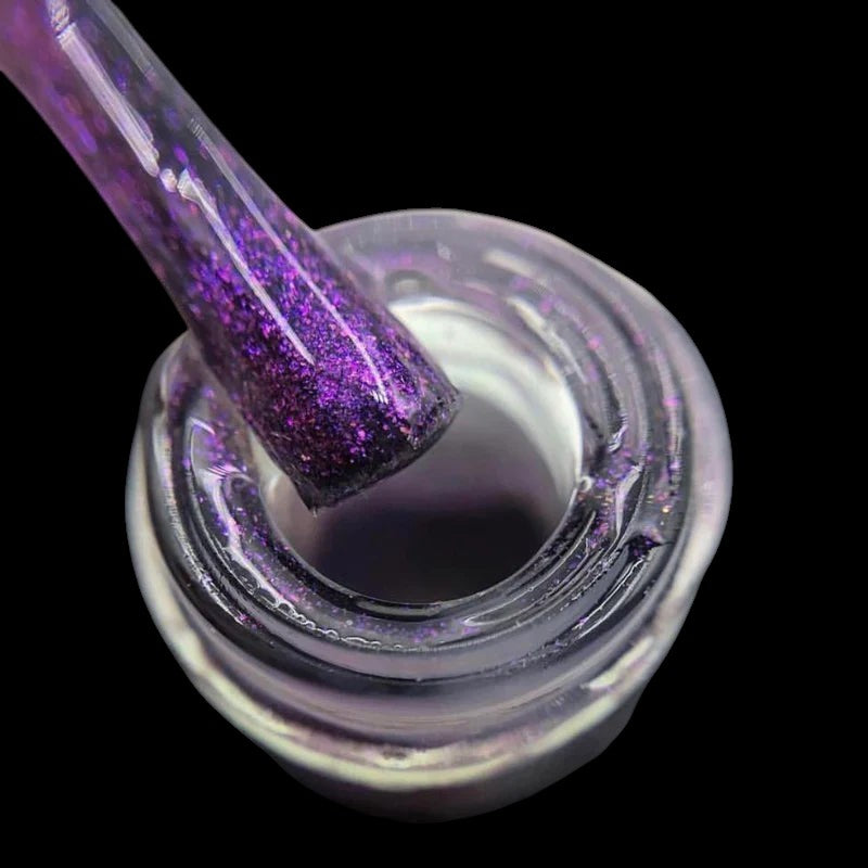 Luxio - Effects Purple Shimmer Top Gel by kvadrat store