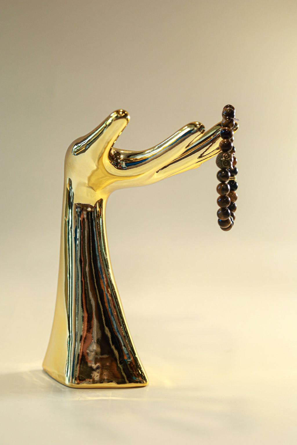 Tiger Eye Crystal Bracelet • Bronze Owl by The Good Shaman