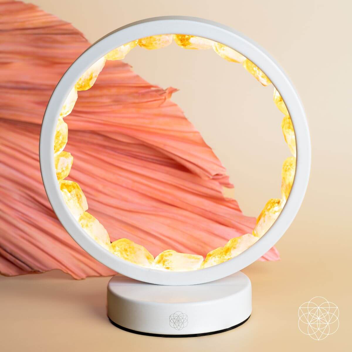 Infinite Abundance: Citrine Lamp of Manifestation by Conscious Items
