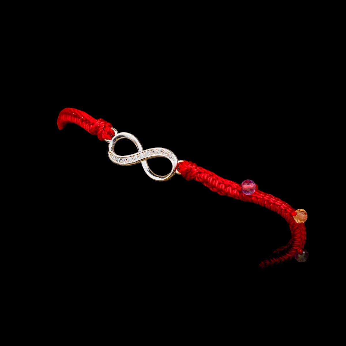 Infinite Prosperity - Eight-Strand Red String Bracelet by Conscious Items