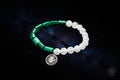 Infinite Triumph - Malachite & Selenite Success Bracelet by Conscious Items