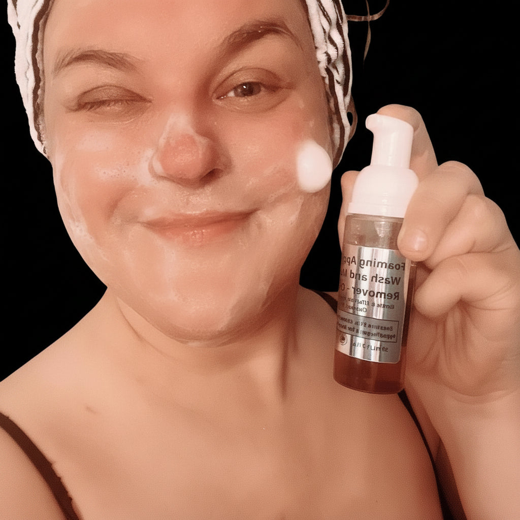 Gentle Foaming Facial Cleanser – Aloe, Apple & Ashwagandha for All Skin Types by EpiLynx