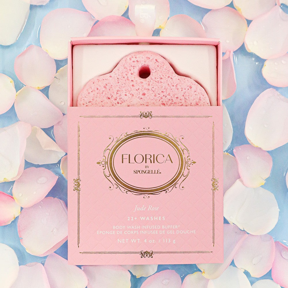 Jude Rose Body Buffer | Florica by Spongellé