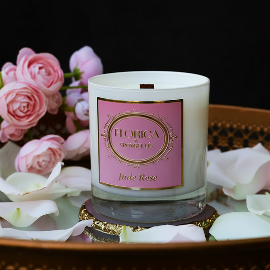 Jude Rose Candle | Florica by Spongellé