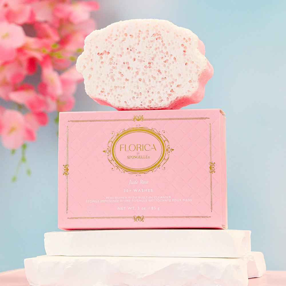 Jude Rose Pedi Buffer | Florica by Spongellé