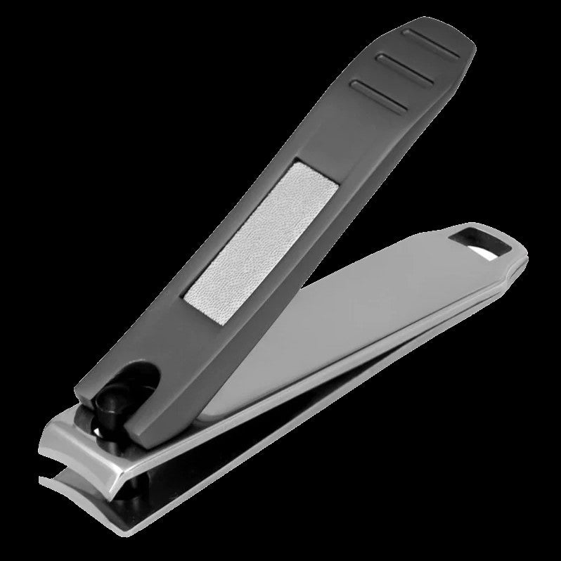STALEKS BEAUTY & CARE NAIL CLIPPER WITH MATTE HANDLE AND NAIL FILE 50 (MINI) KBC-50- STALEKS™ by kvadrat store