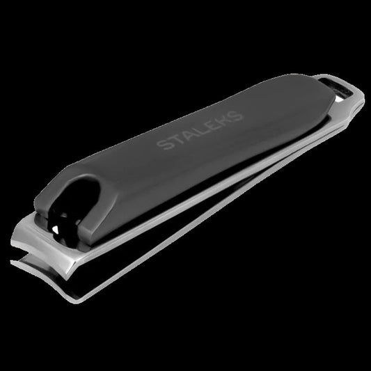 STALEKS BEAUTY & CARE NAIL CLIPPER WITH MATTE HANDLE AND NAIL FILE 50 (MINI) KBC-50- STALEKS™ by kvadrat store