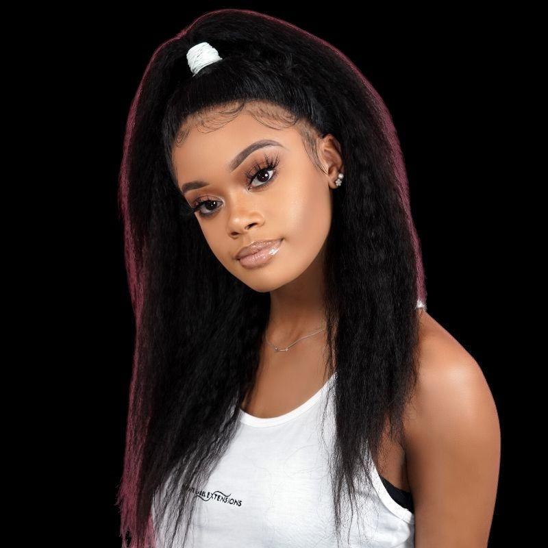 Kinky Straight 100% Human Hair Bundles by Private Label