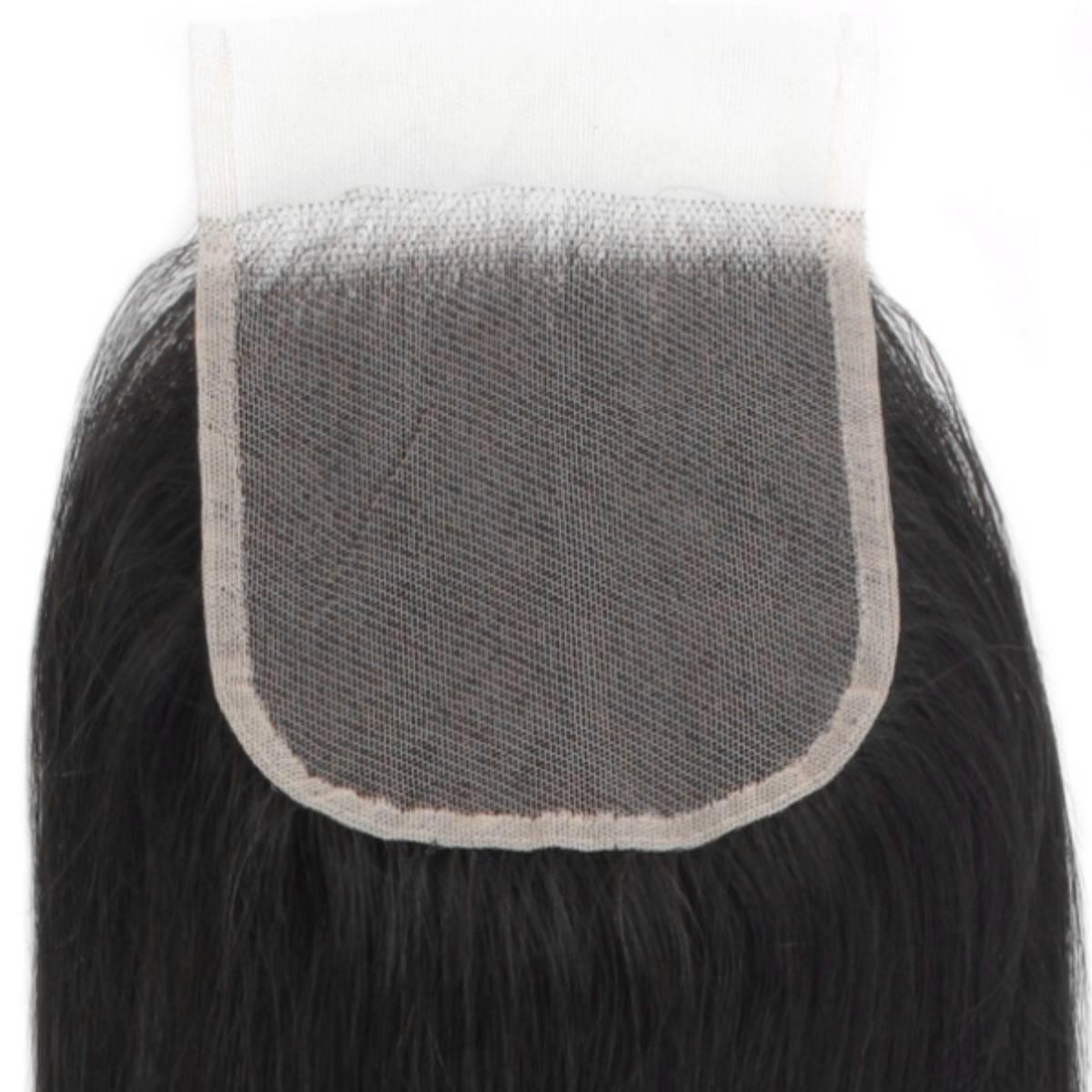 Brazilian Silky Straight 4x4 Transparent Lace Human Hair Closure by Private Label