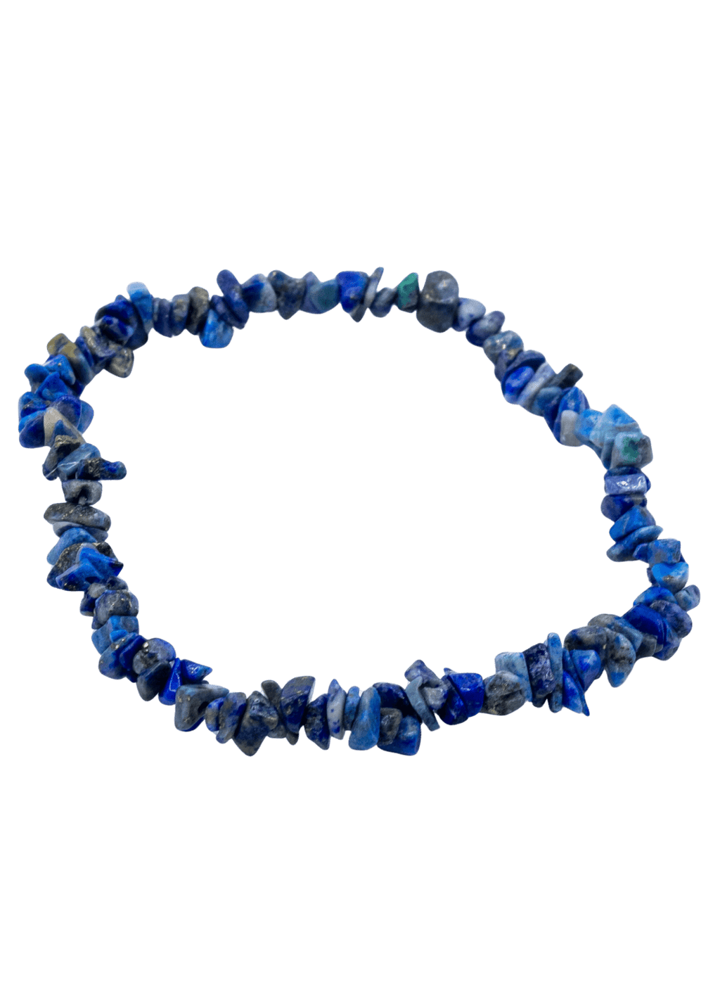 Lapis Lazuli Chip Stretch Bracelet