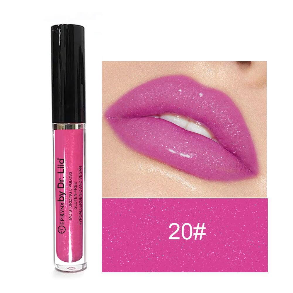 Hydrating Shine Lip Gloss – Vegan, Gluten-Free & Moisturizing by EpiLynx