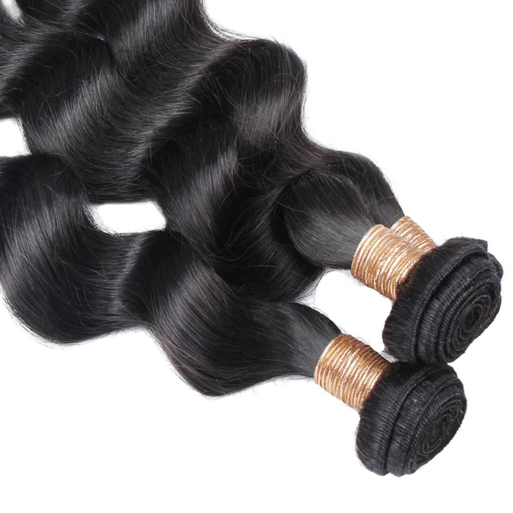 Loose Wave 100% Human Hair Bundles by Private Label