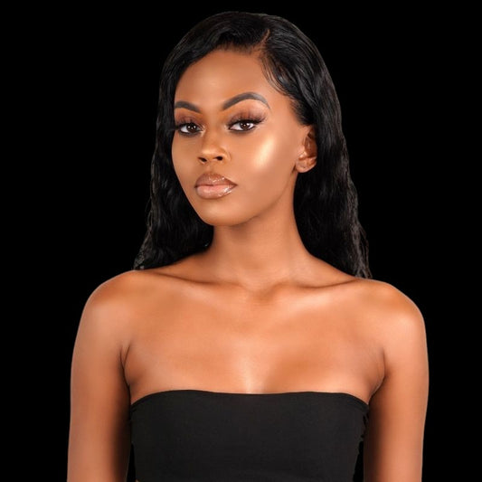 Loose Wave 13x4 Transparent Lace Front Human Hair Wig by Private Label