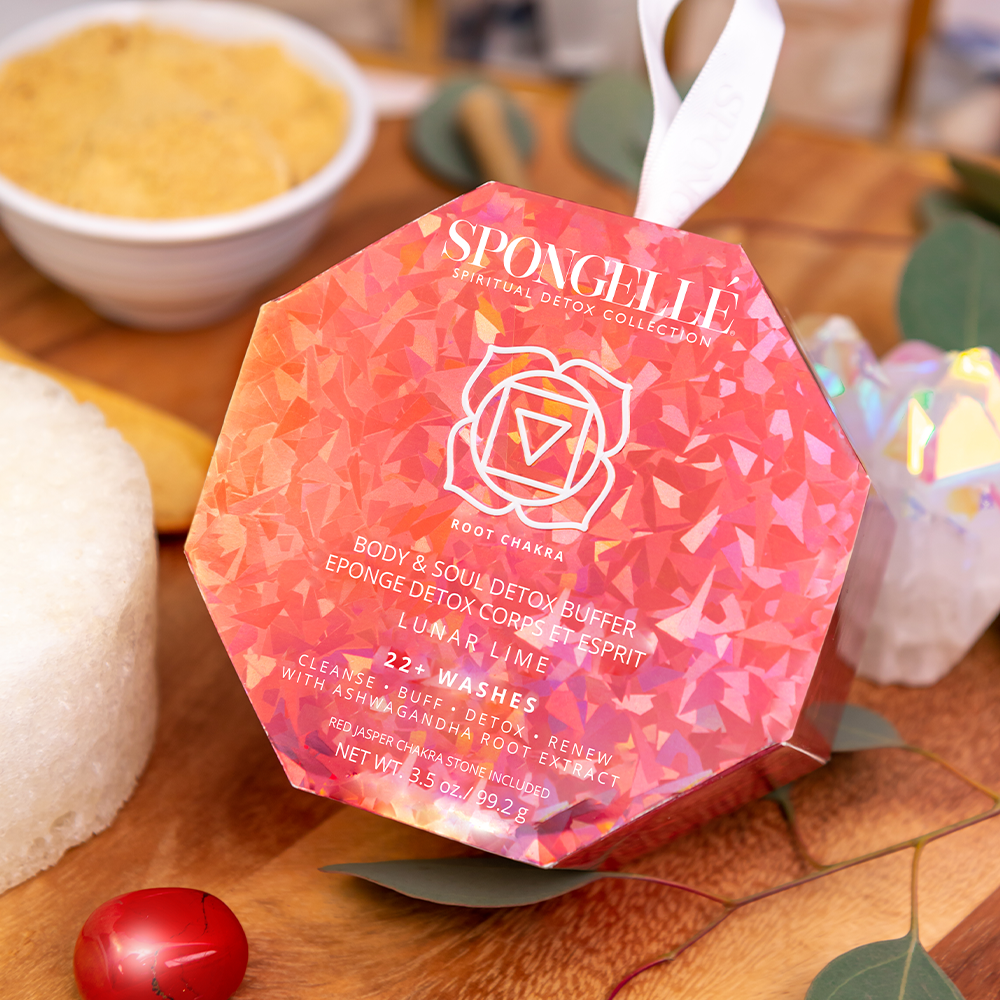 Lunar Lime | Spiritual Detox (Red Jasper) by Spongellé
