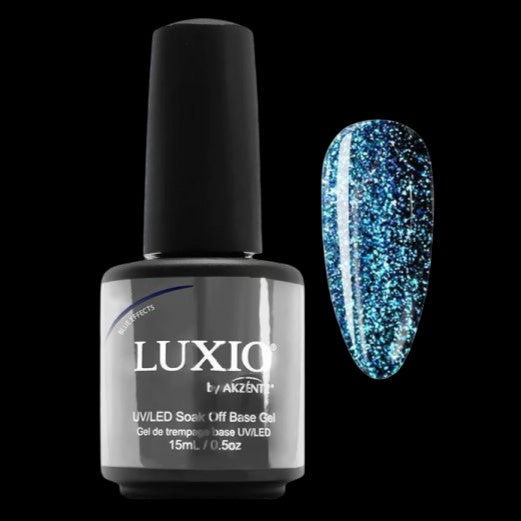 Luxio - Blue Effects Shimmer Top Gel by kvadrat store