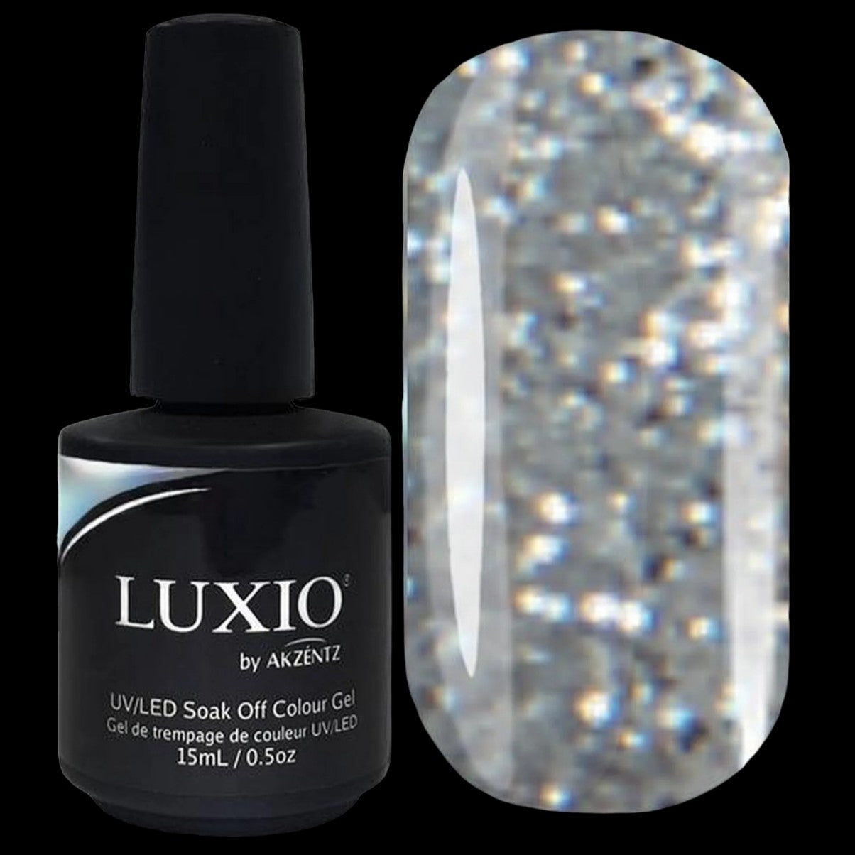 Luxio - Glitter Silver by kvadrat store