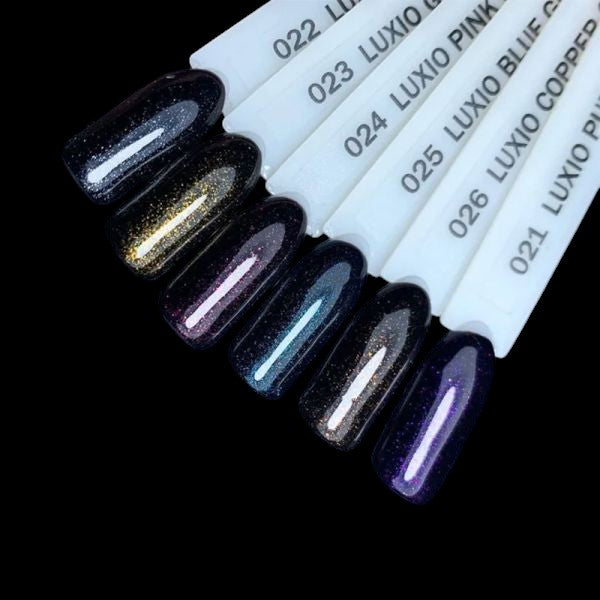 Luxio - Effects Purple Shimmer Top Gel by kvadrat store
