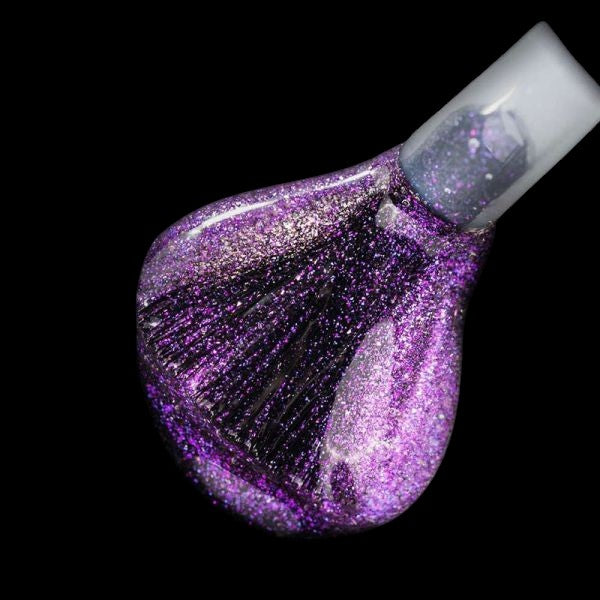 Luxio - Effects Purple Shimmer Top Gel by kvadrat store